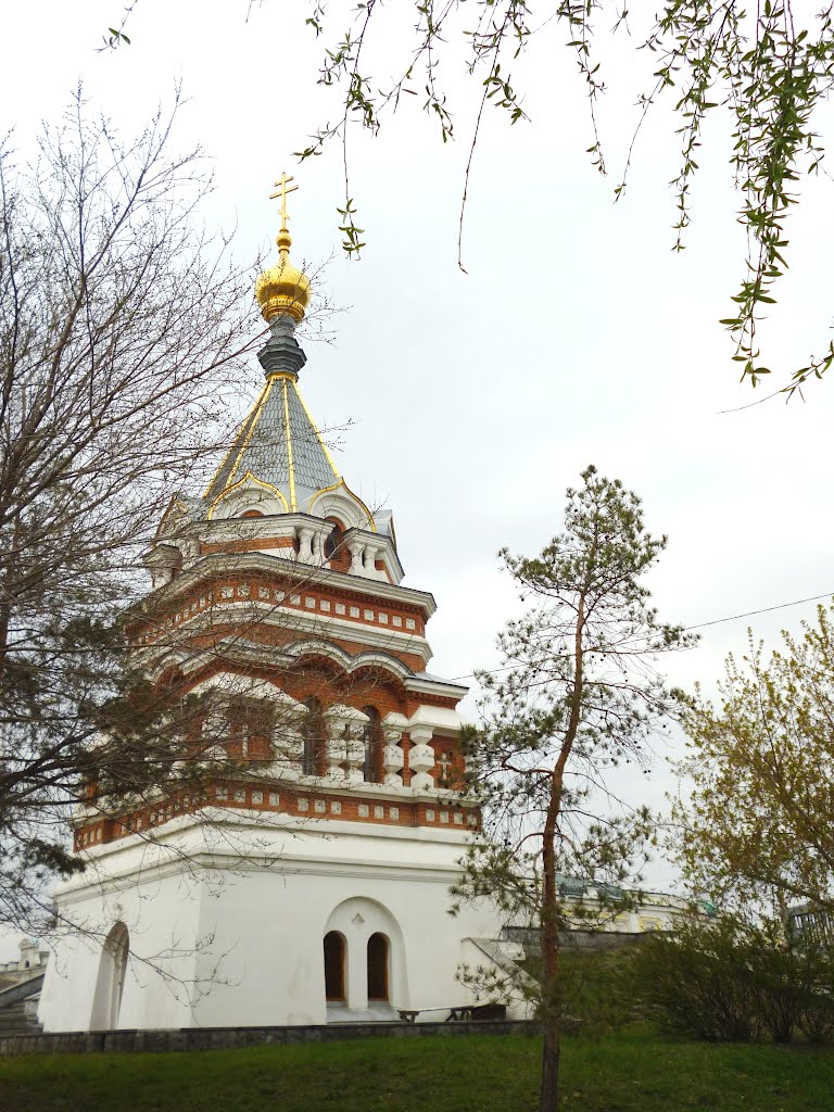 Серафимо-Алексеевская часовня. Омск by Borisovna