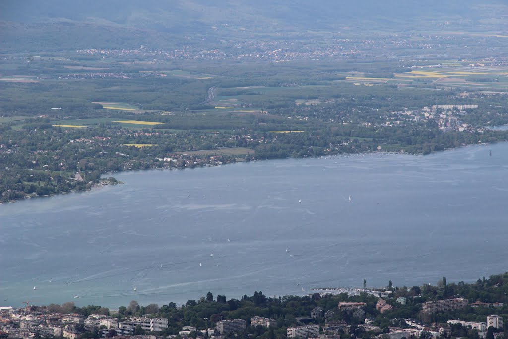 View on Geneva from the Salève by Björn S.