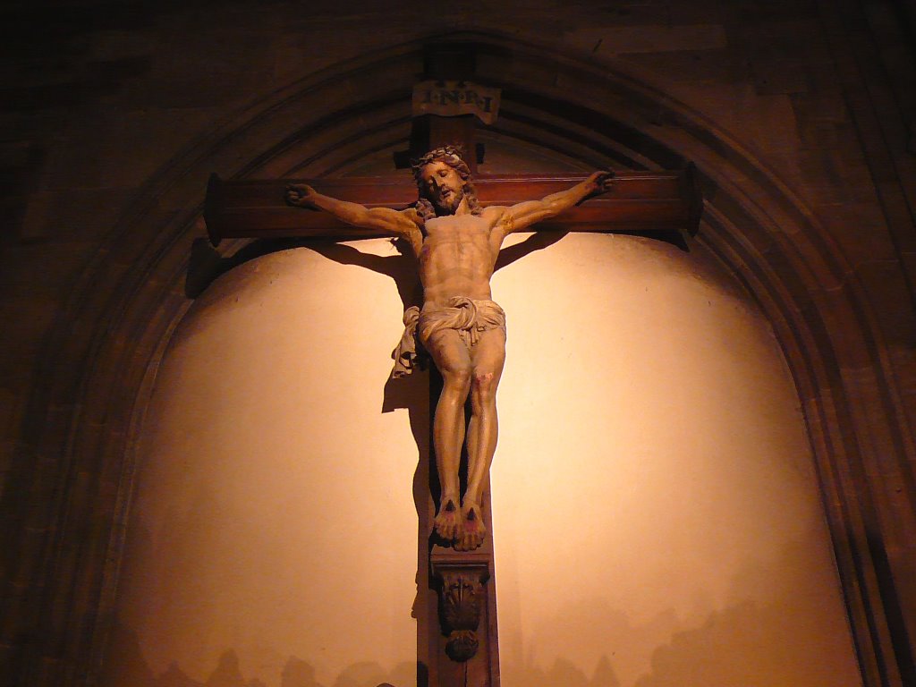 Le Christ du Mont des Oliviers dans la Cathédrale de Strasbourg by danyFischer