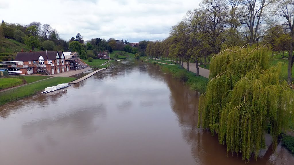 River Severn from Kingsland Bridge by muba