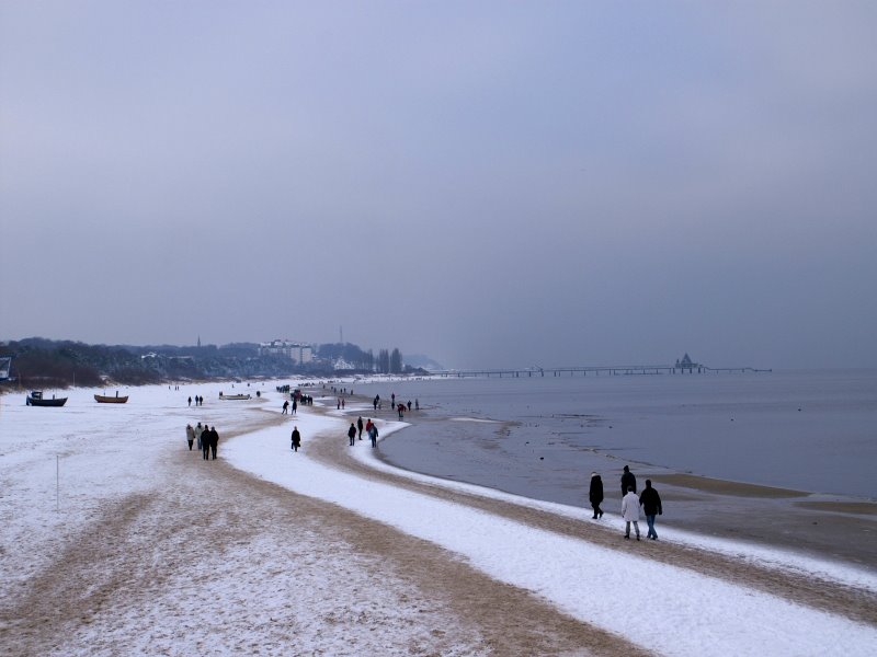 Ahlbeck, Ostsee, Deutschland, Baltic Sea, Germany by ><((((º>  methysmena chromata<º))