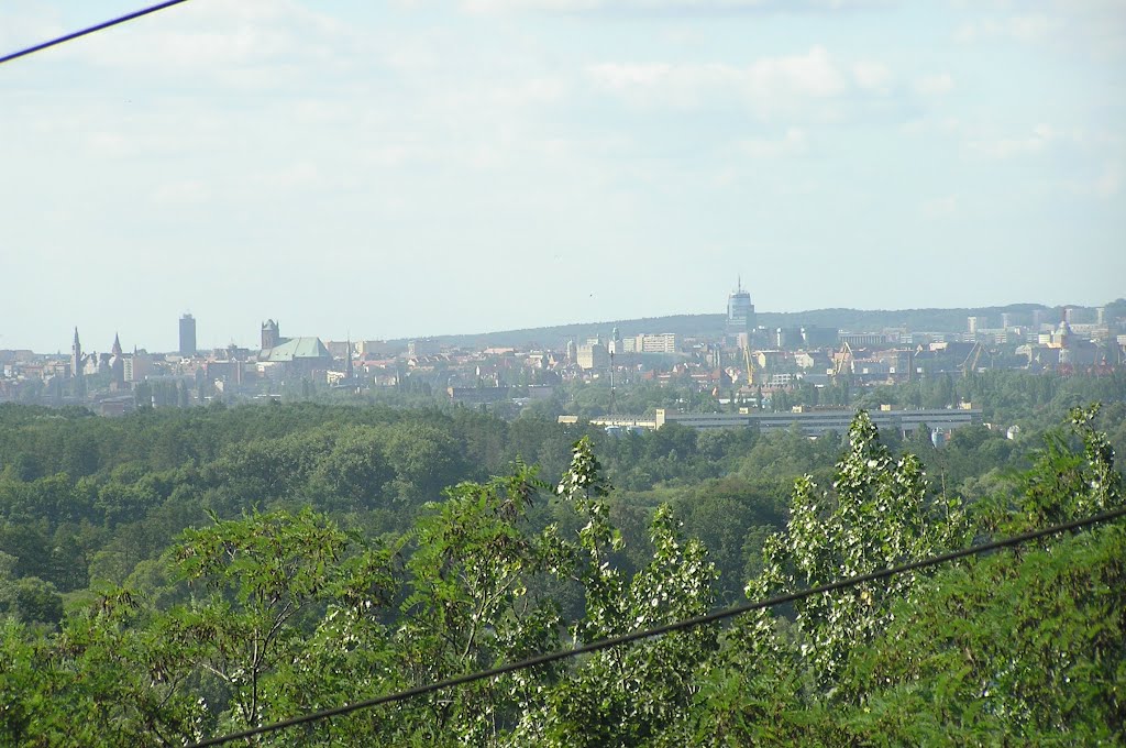 Widok na szczecin by waldeman