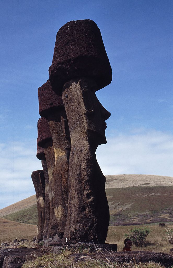 Isla Pascua Playa Anakema Chile by montse cebrian