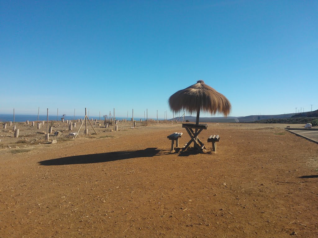 Mirador en medio de la carretera by Christian Molina C.