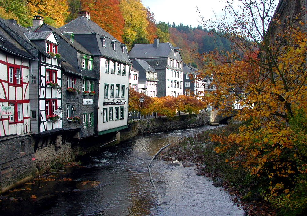 Monschau Autumn by Michael Smith