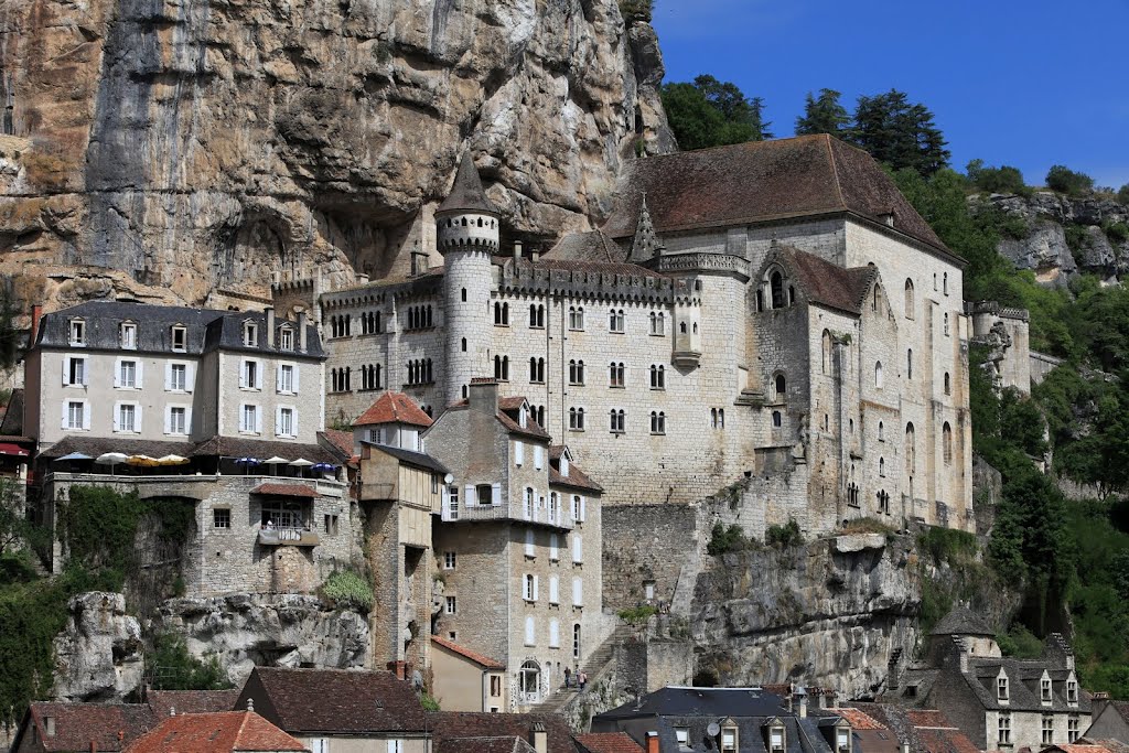 46500 Rocamadour, France by Corine  Michel Giron