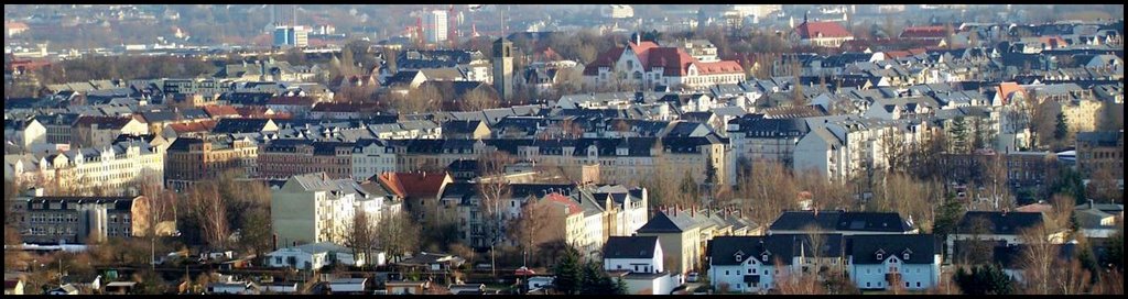 Blick vom Dach Glasanbau - Chemnitz-Kaßberg by Daniel Uhlig