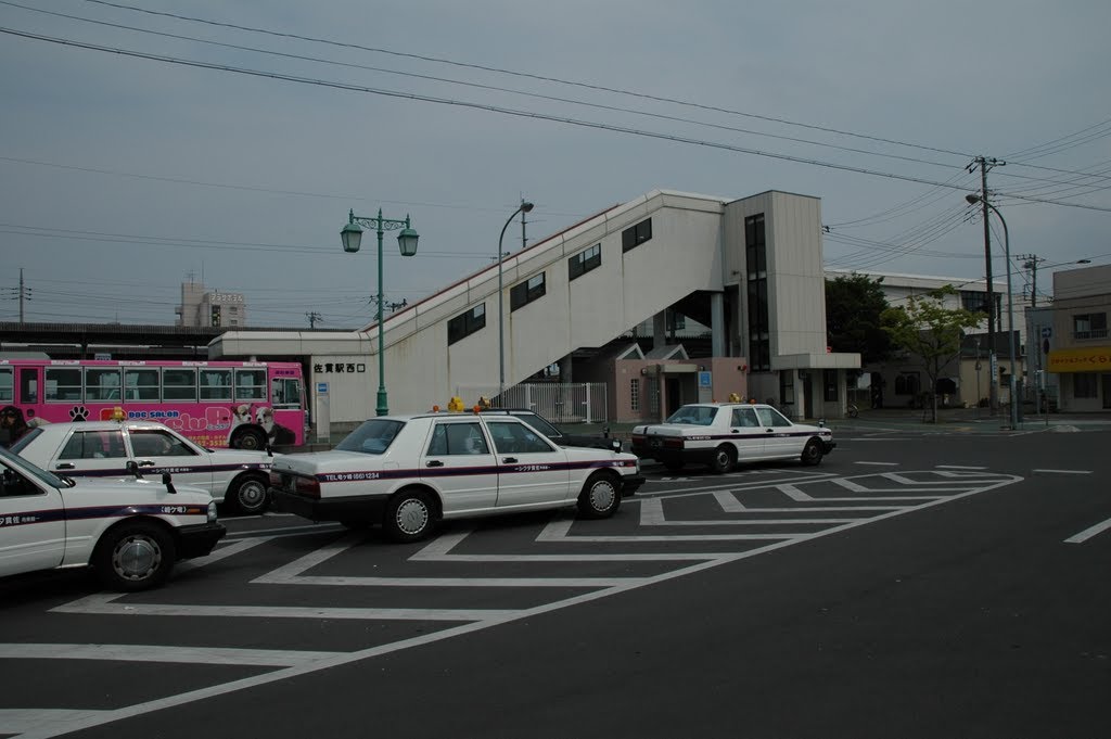 Sanuki station of the JR East Johban Line in Ibaraki prefecture. Taken on May 29, 2005. 佐貫駅, 常磐線, JR東日本, 茨城県 by kurukuruO82