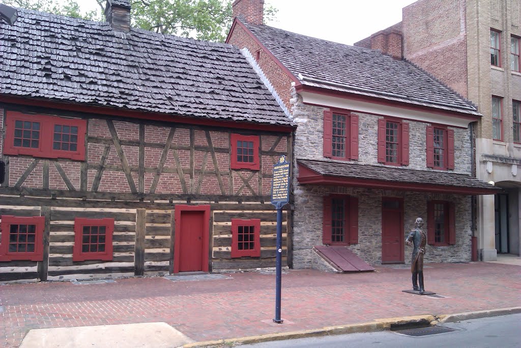 Golden Plough Tavern And Gen. Gates House, York PA by Joe Zlomek