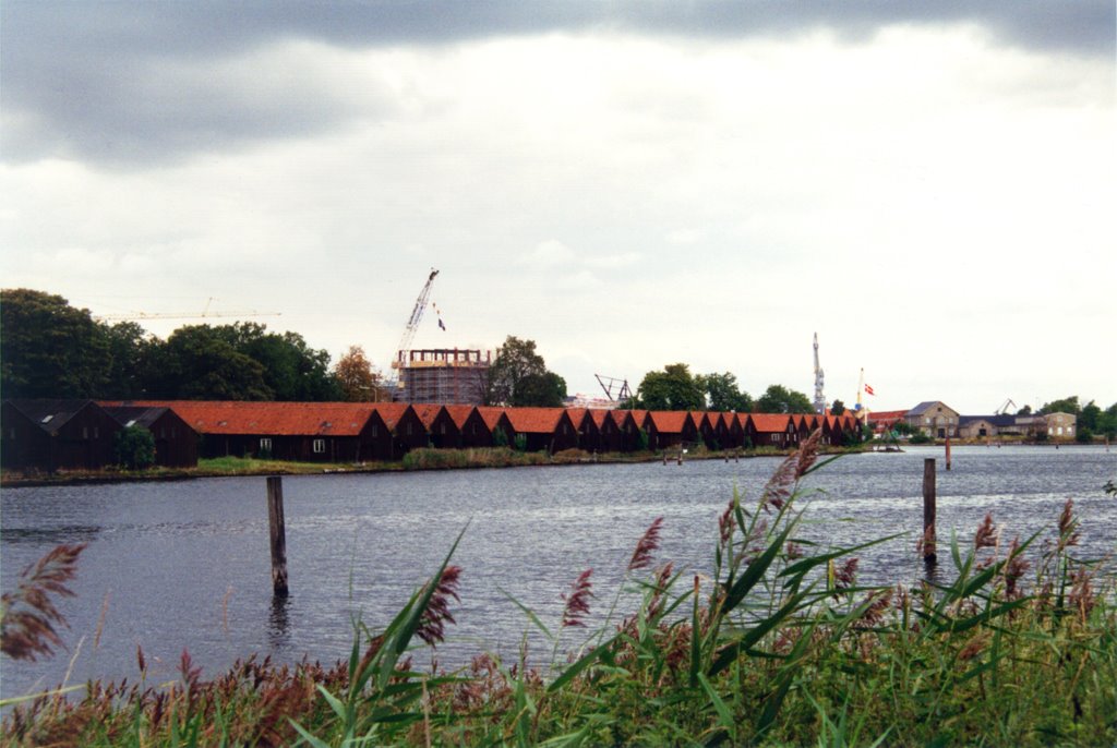 Copenhagen, Holmen, Kanonbådsskurene by Alex Sørensen