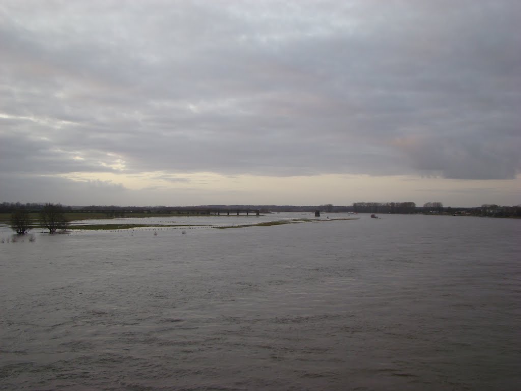 Wesel (Der Rhein führt Hochwasser.) Januar 2012 by DortmundWestfalica