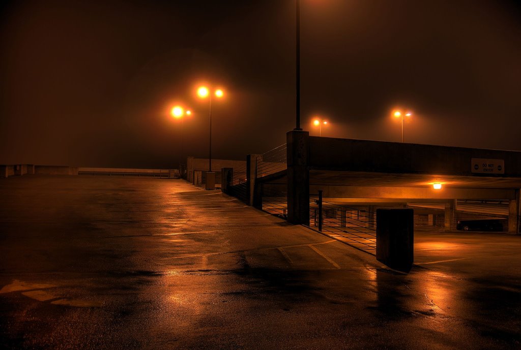 Foggy Garage by buckypatches