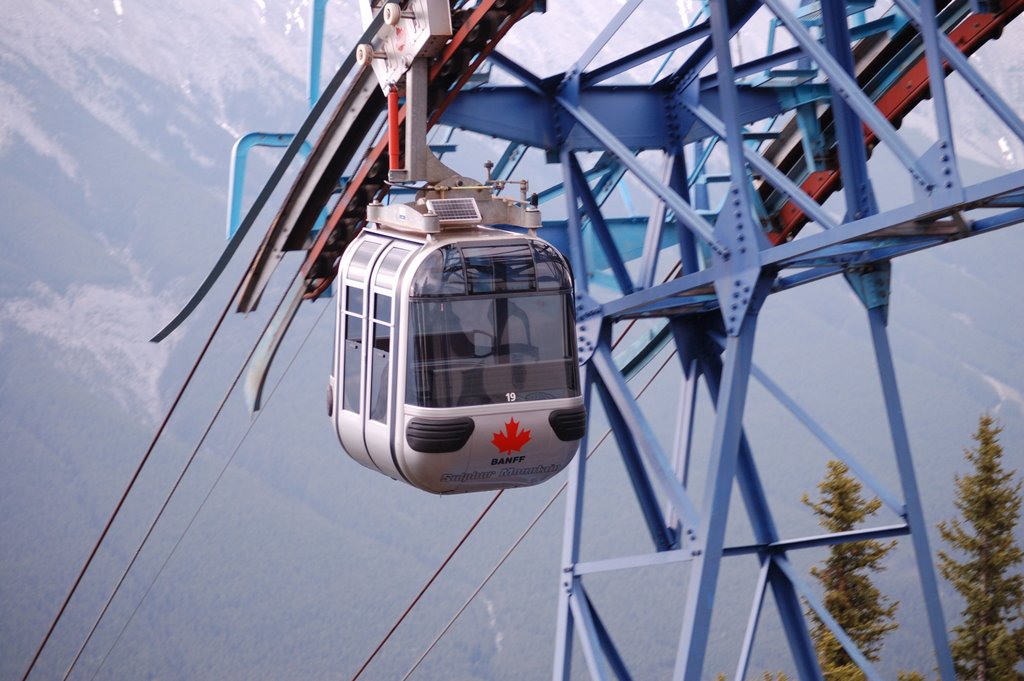 Banff Gondola - Upper Level by Palladium Addict