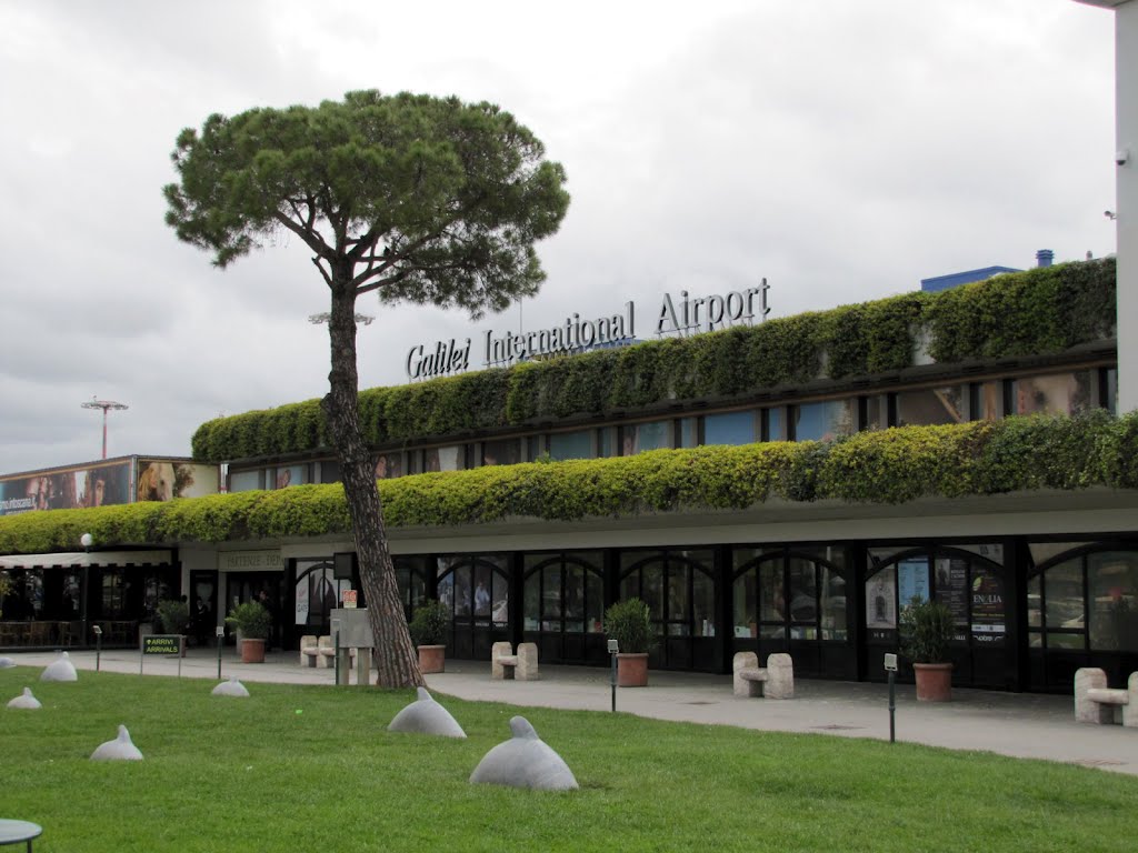 Pisa Airport by Derek Emson