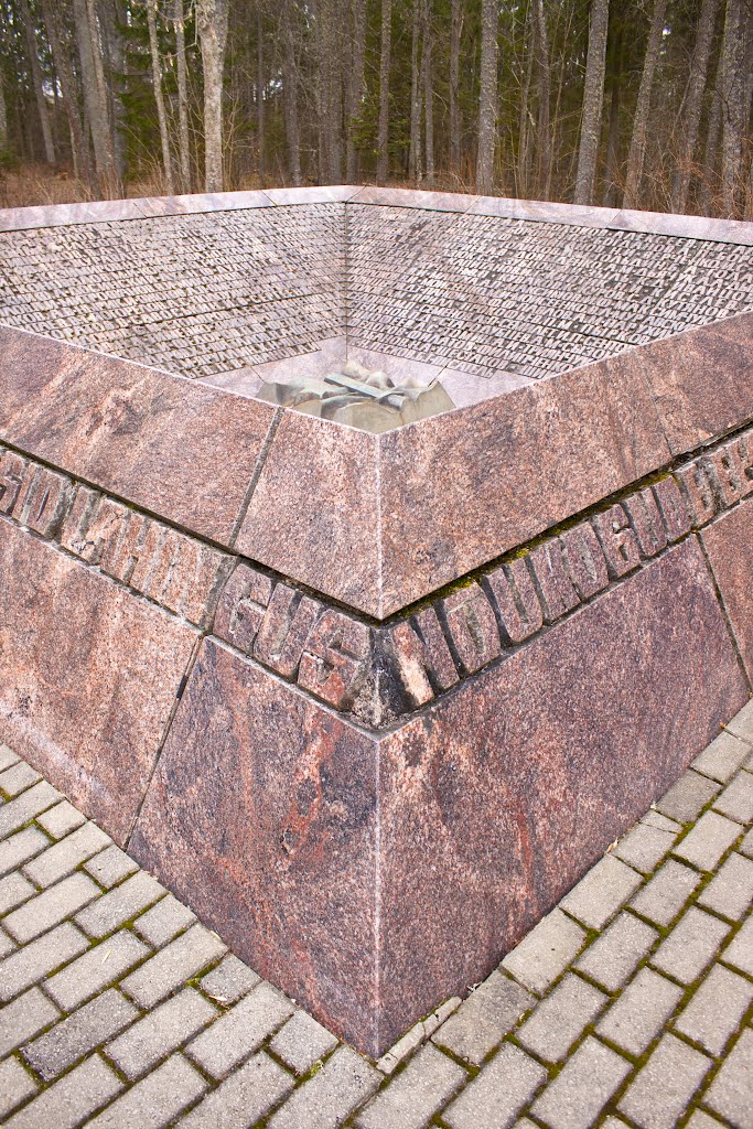 A Soviet memorial to soldiers killed in the 1944 invasion of Estonia. by Laima Gūtmane(simka)