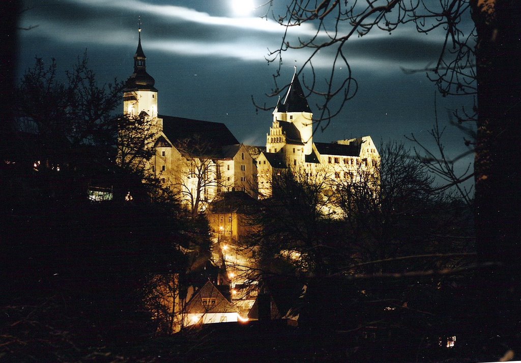 Schloß und Kirche Schwarzenberg by Walter Wagner