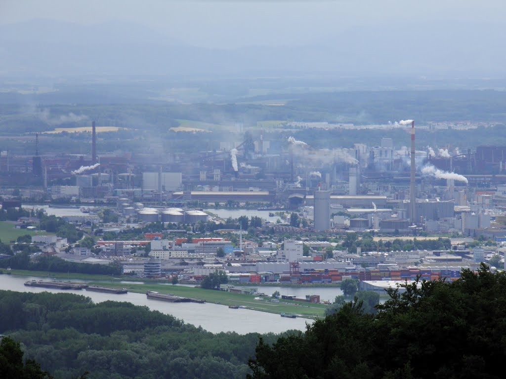 Blick nach Linz - Industrie 2011 by 192mscbert