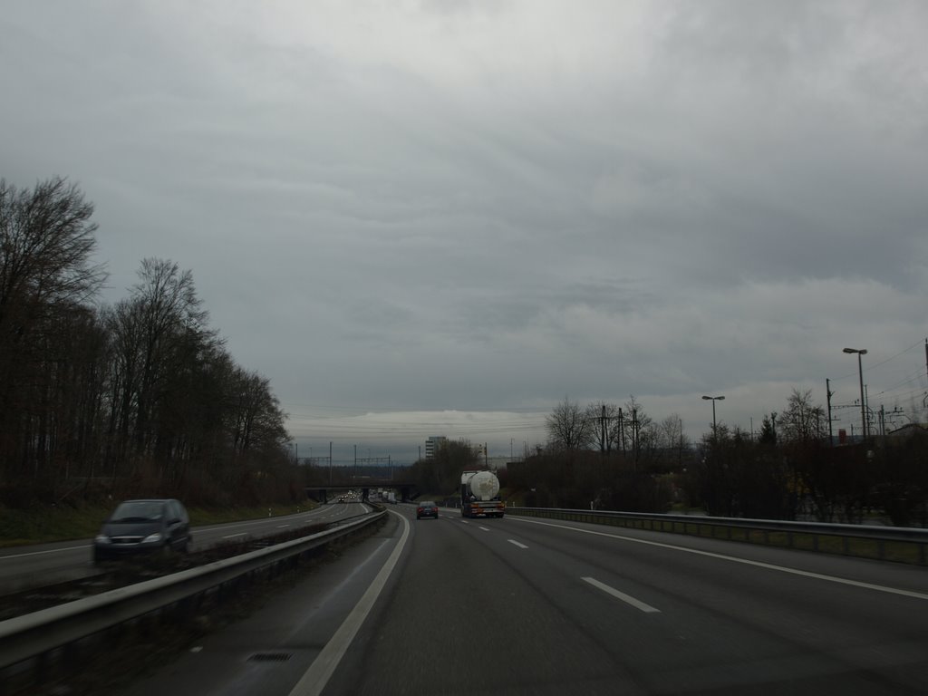 Highway "A1" Switzerland (01/2008) by Nils Wanner