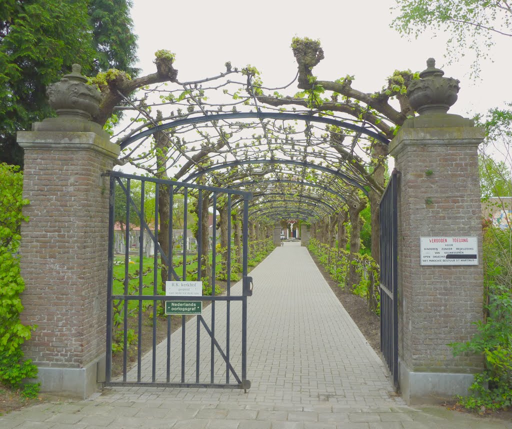 Toegangshek katholieke begraafplaats , Gate R.C. cemetery by Mart61