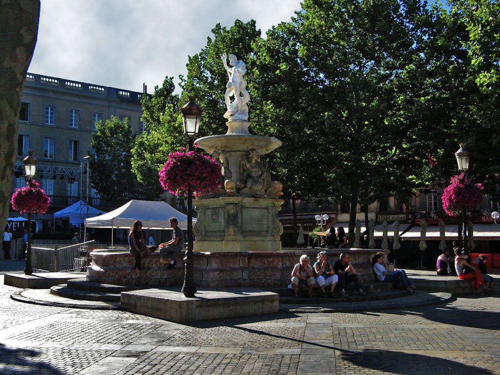 Monument to Neptune, Carcassonne by eva lewitus