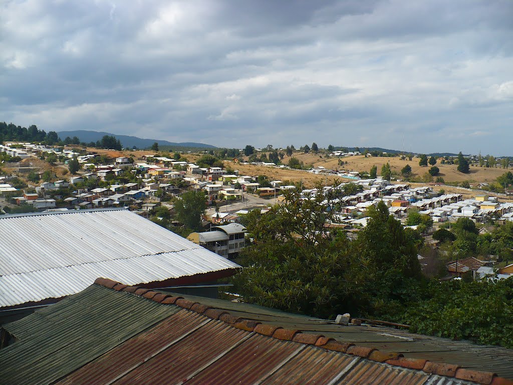 Vista al nororiente Cruz del Calvario by EminenceChile