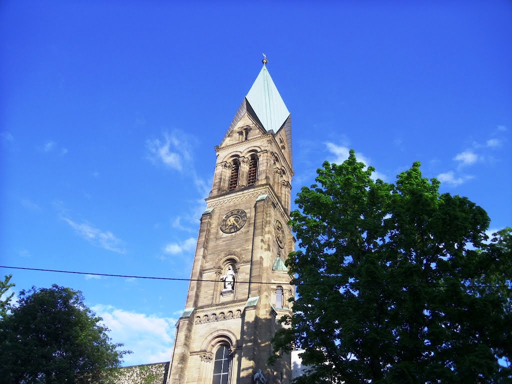 Stuttgart Evangelische Friedenkirche by blueangel24