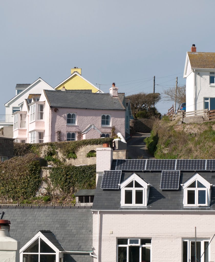 Little Haven; the steep and narrow access from Broad Haven by caodavies