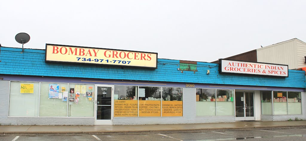 Bombay Grocers, 3110 Packard Road, Ann Arbor, Michigan by Dwight Burdette