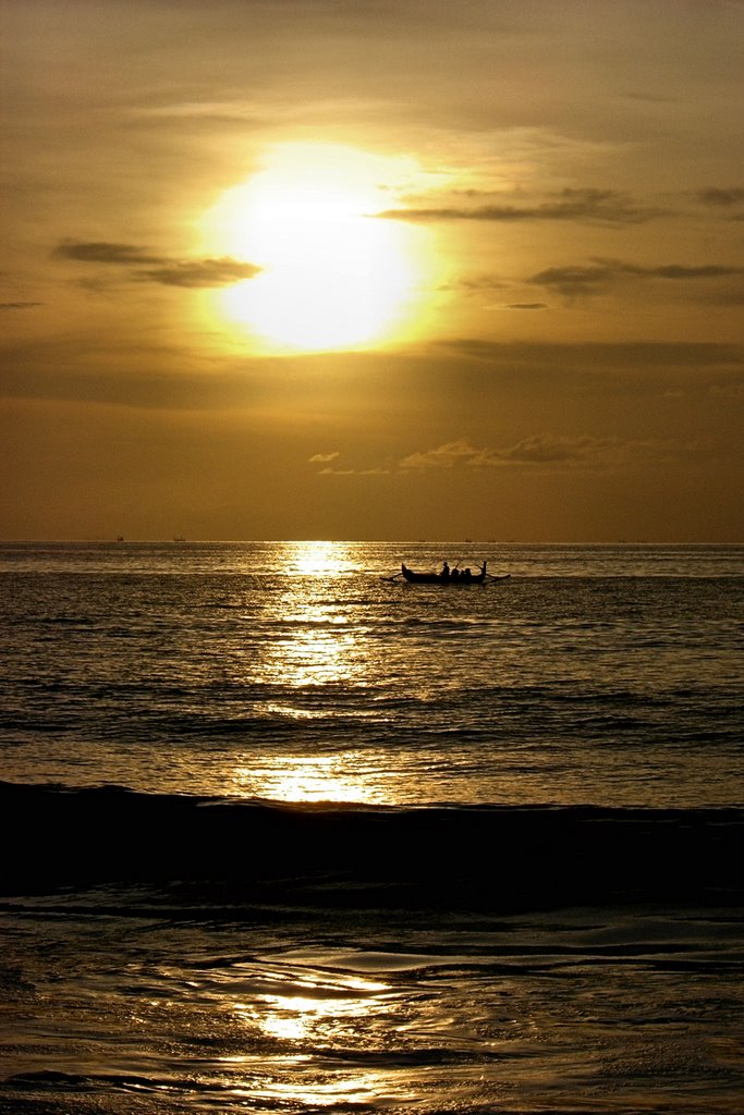 Jimbaran Beach Sunset -1 by el2995