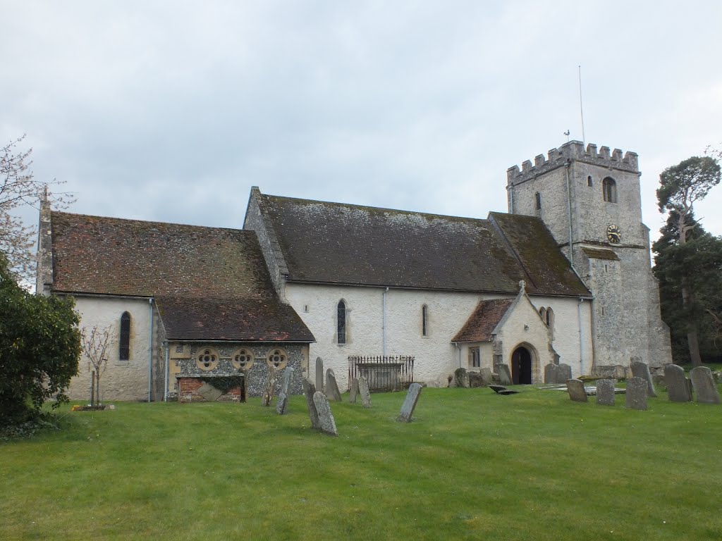 St Mary's The Virgin, Hampstead Norreys by peterjoscelyne