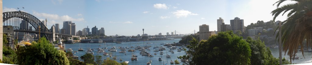 Western side of the Harbour Bridge by hs238