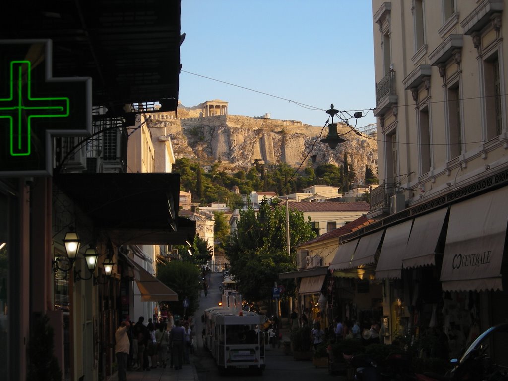 Monastiraki, north of the Acropolis by libbathegreat