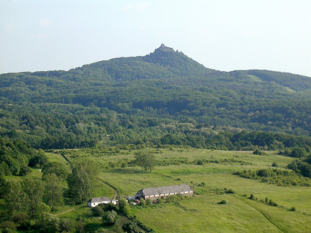 Salgó vára a Somoskői várból by sandorbe