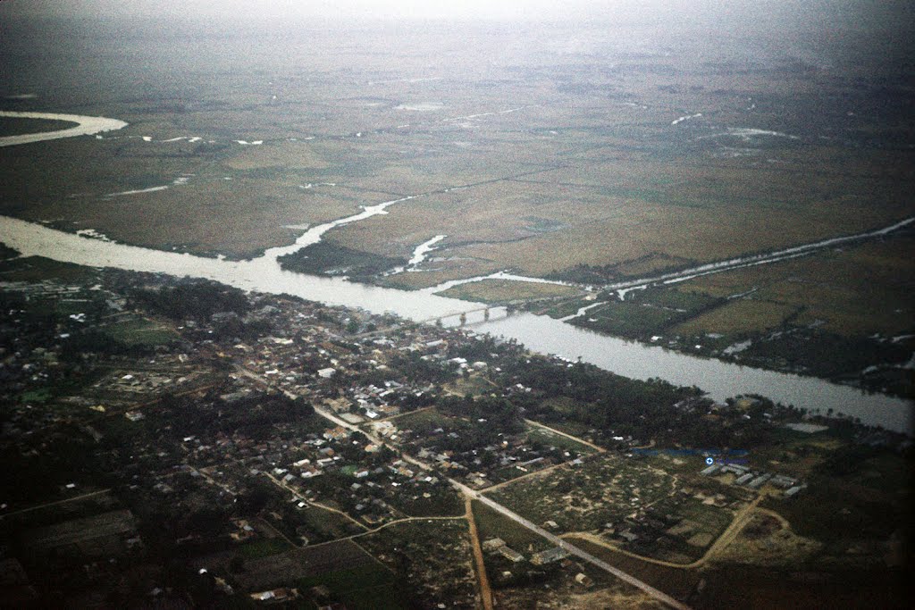 Gò Dầu Hạ Aerial - Tây Ninh 1966/68 - Photo by John Rellis by Ngày Xửa Ngày Xưa