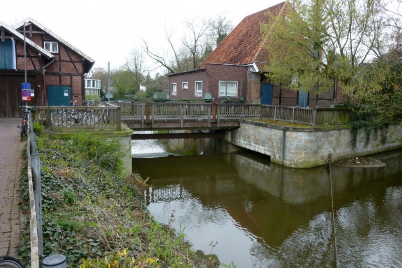 Nordhorn: Blick zur Säge- u. Kornmühle by H.Garnjost