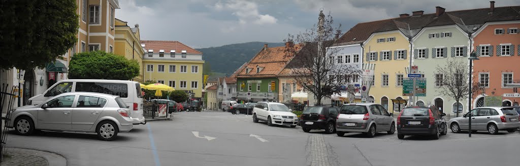 Panorama Hauptplatz Murau by muellner@inode.at