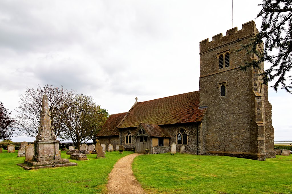 St John the Baptist, Layer de la Haye, Essex, May 2012 by keithb