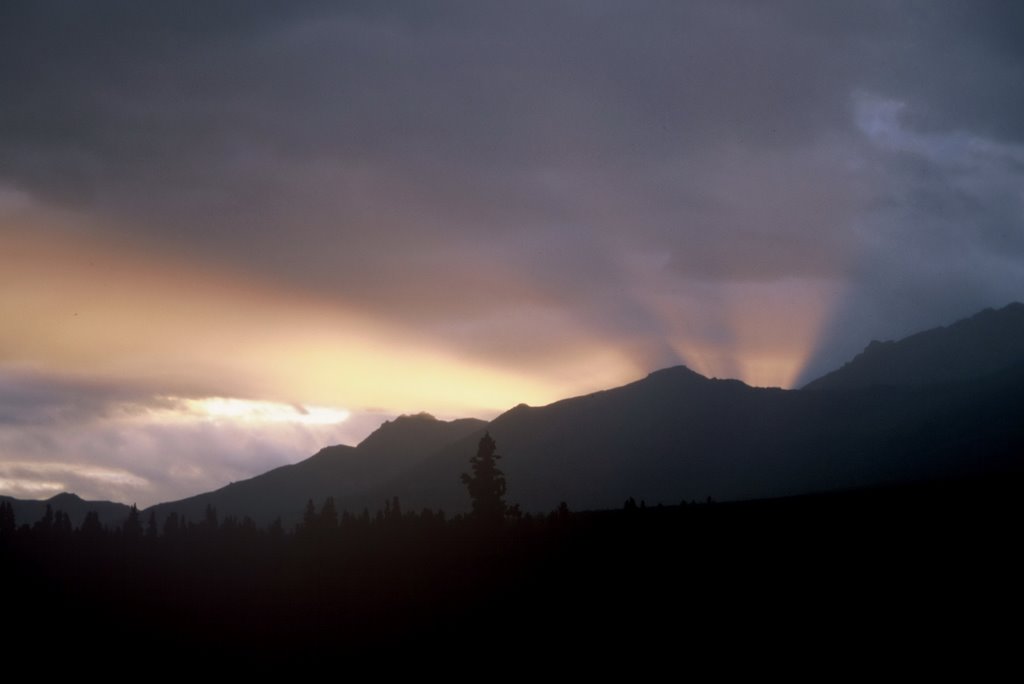 Sunset in Denali Nat. Park, Alaska by Jacek, Bozena Macias…