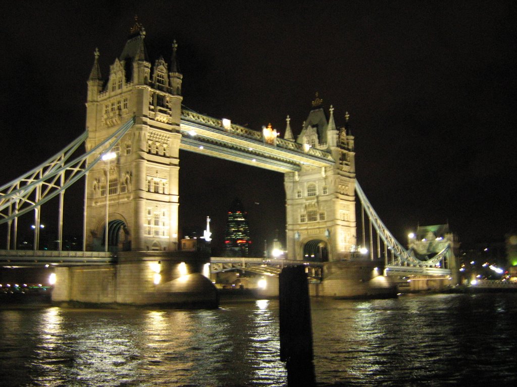 Tower Bridge by night by António M. Ramos