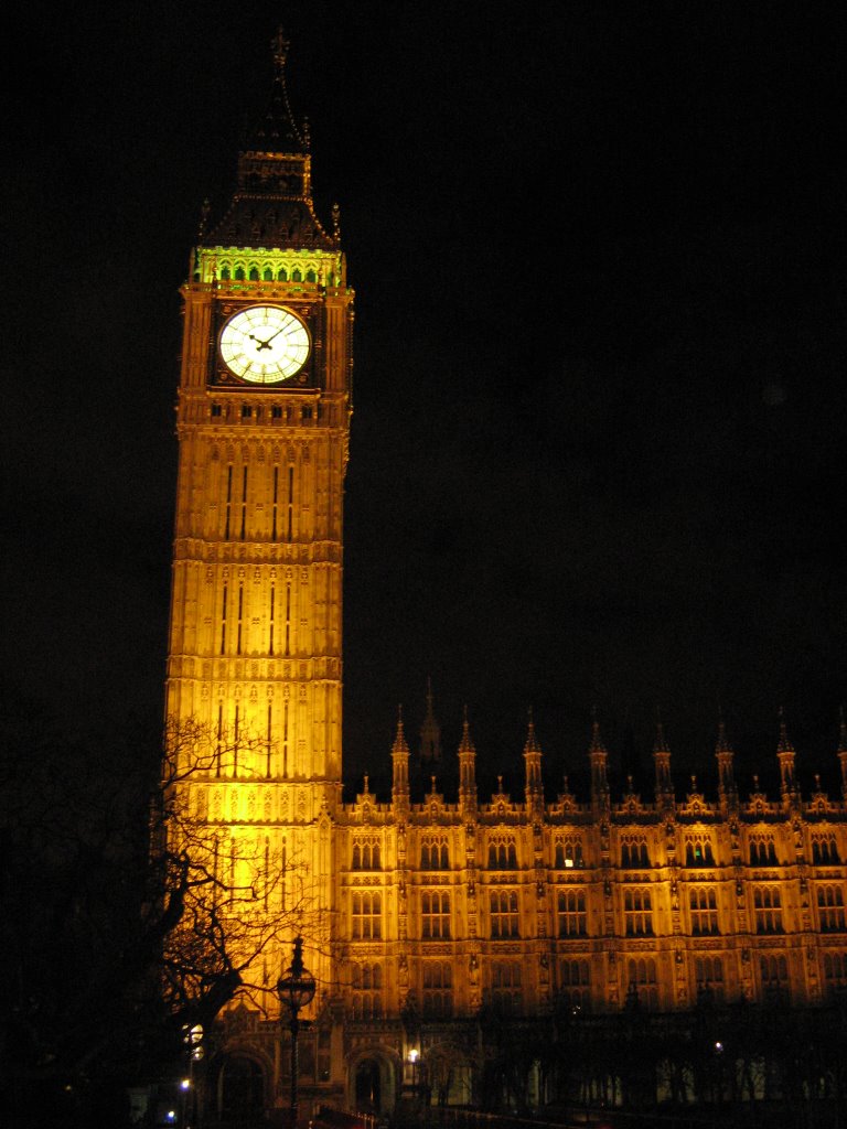 Big Ben by night by António M. Ramos