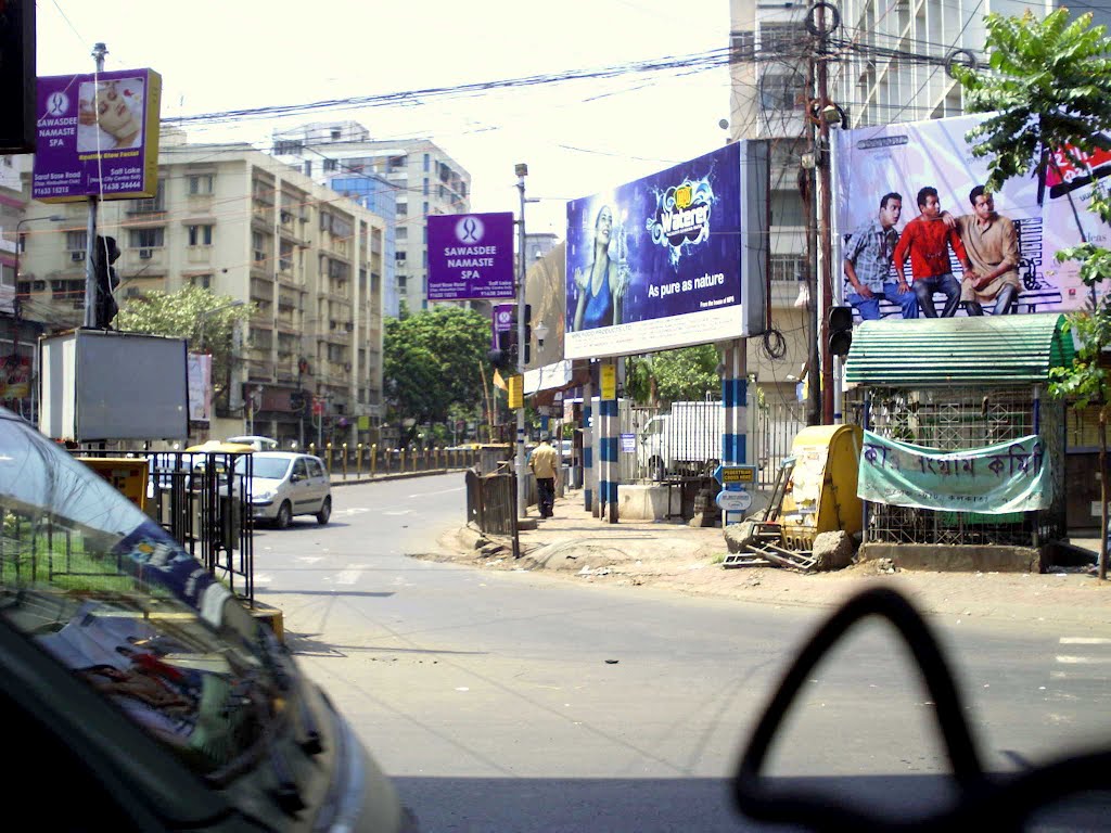 Towards Sarat Bose Road by Arpan Paul