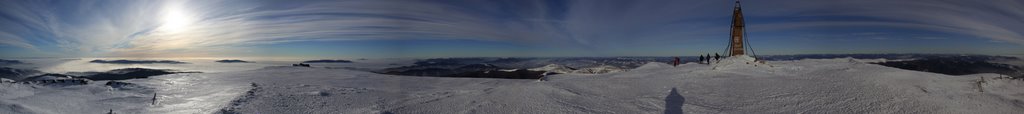 Panorama 360° z hory Stoj - körpanoráma a Sztojról by baranyielek