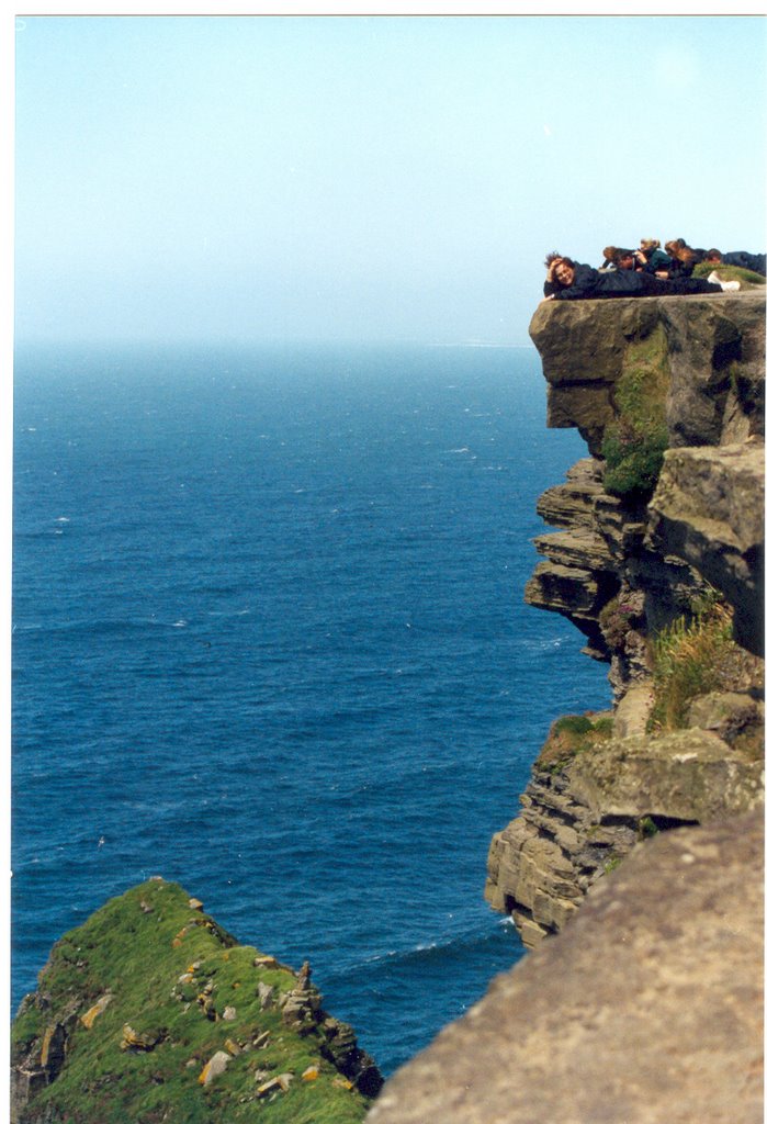 Irlanda - Cliffs of Moher- questa me l'ha fatta un temerario come me by ©marica ferrentino