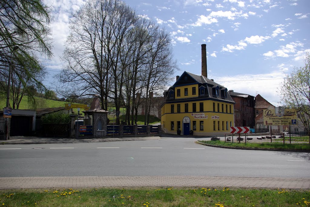 Gasthof "Zum Wilden Mann" an der alten Pörzbrauerei - Rudolstadt, n.S-O (i) by Herzi♥81