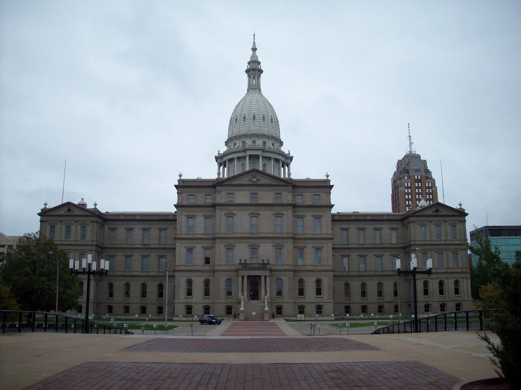 Michigan State Capitol by Charles Wieland