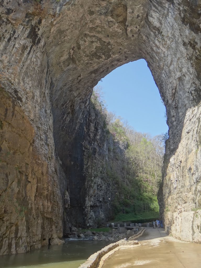 Under Natural Bridge by DieselDucy