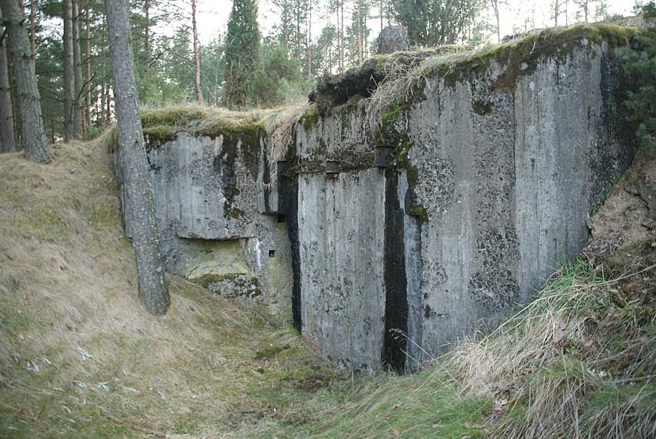 LINIA MOŁOTOWA - OSOWIECKI RU - CIEMNOSZYJE SCHRON NR 6 ( DO OGNIA CZOŁOWEGO DLA DWÓCH ARMAT 76,2 MM ( Ł-17 ) by Łukasz Świetlik