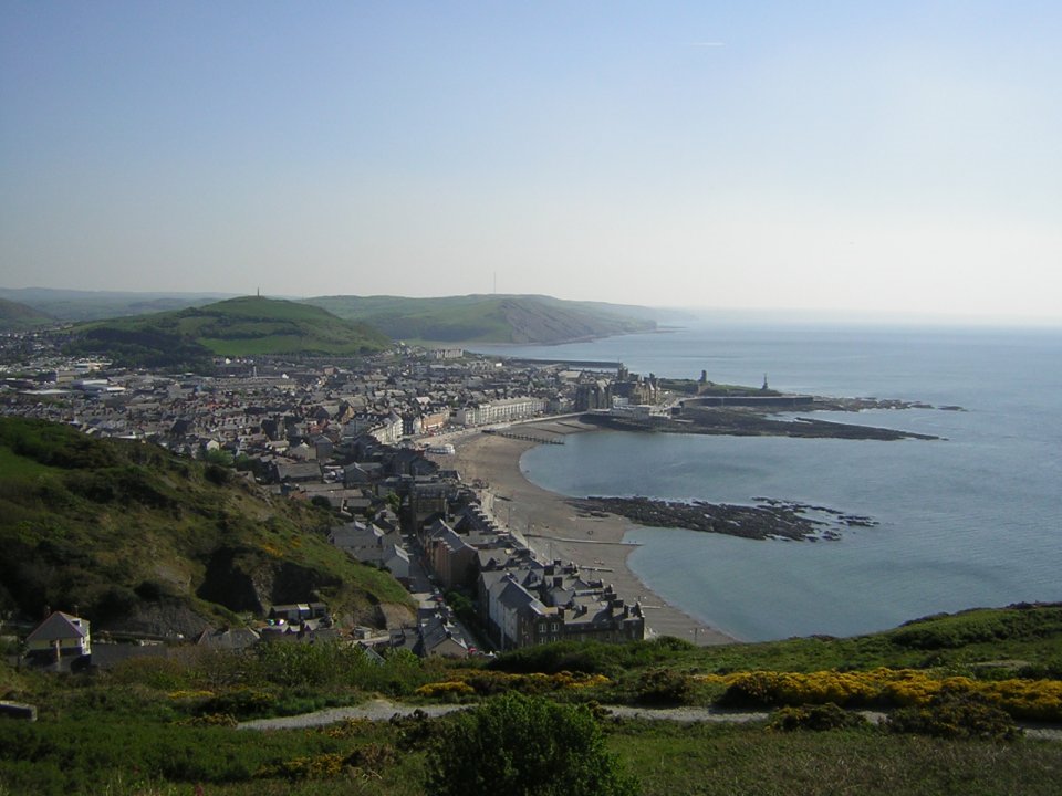 Aberystwyth from Constitution Hill, May 2007 by simon_patrick