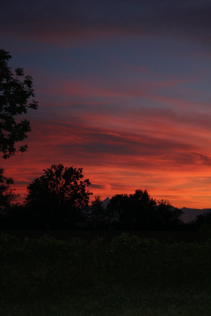 Rivalta di Torino, Sunset by silvietta.jp