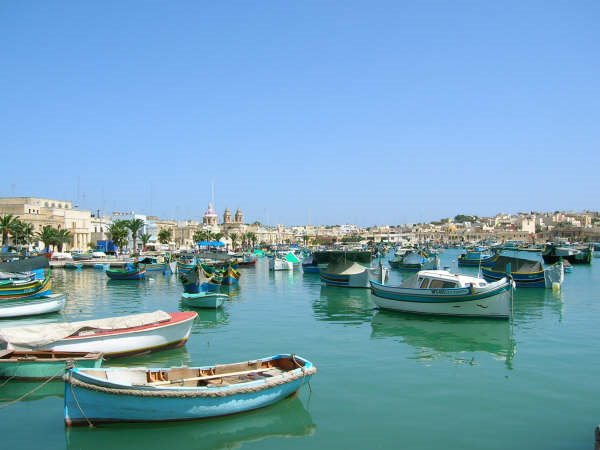 Marsaxlokk Harbour, Malta by Gorka Aranzabal